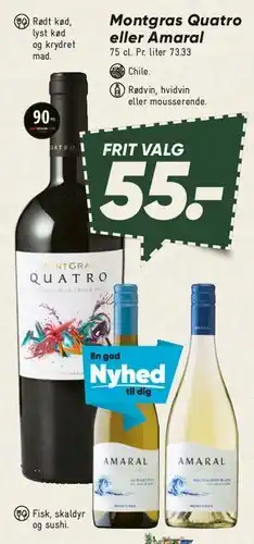 Bilka Montgras Quatro eller Amaral tilbud