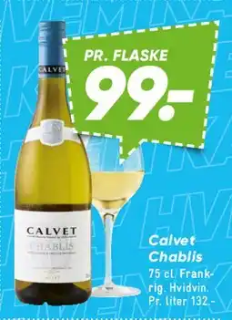Bilka Calvet Chablis tilbud