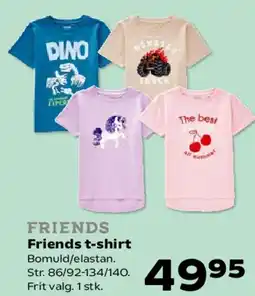 Kvickly Friends t-shirt tilbud