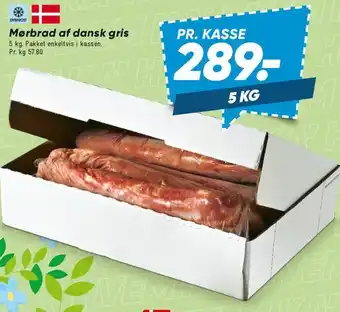 Mørbrad af dansk gris