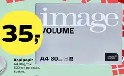 Kvickly Kopipapir (Image Volume) A4 80 g/m2 tilbud