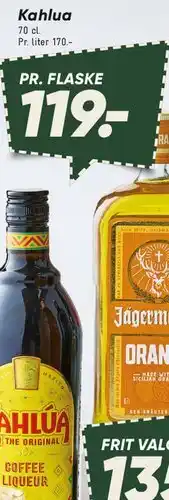 Bilka Kahlua tilbud
