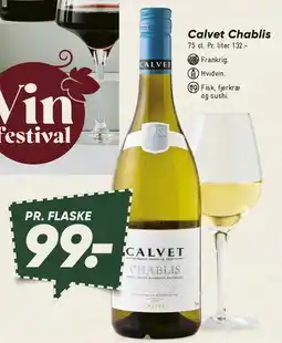 Bilka Calvet Chablis tilbud