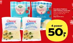 Kvickly Karolines Køkken / Cheasy revet ost tilbud