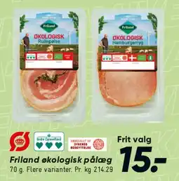 Bilka Friland økologisk pålæg tilbud