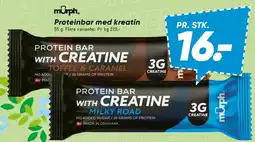 Bilka Protein bar with creatine tilbud