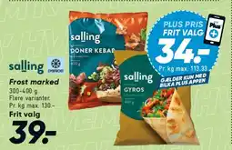 Bilka Salling frosne produkter tilbud