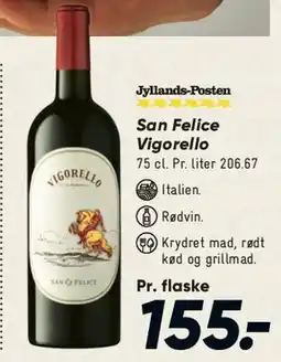 Bilka San Felice Vigneto tilbud