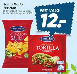 Bilka Santa Maria Tex Mex tilbud