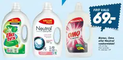 Bilka Biotex, Neutral eller OMO vaskemiddel tilbud