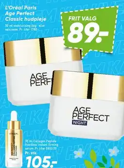 Bilka L'Oréal Paris Age Perfect Classic hudpleje tilbud