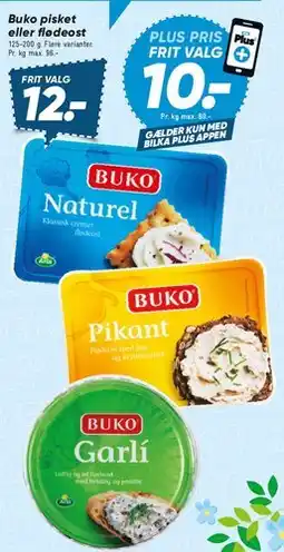 Bilka BUKO pisket eller flødeost tilbud