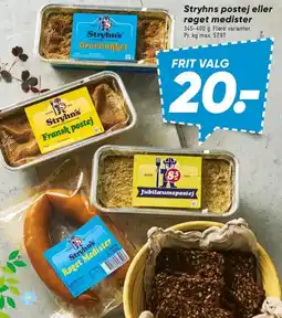 Bilka Strynhs postej eller røget medister tilbud