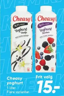 Bilka Cheasy yoghurt tilbud