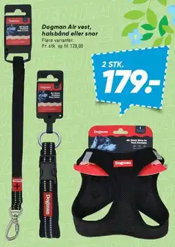 Bilka Dogman Air vest, halsbånd eller snor tilbud