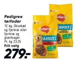 Bilka Pedigree tørfoder tilbud