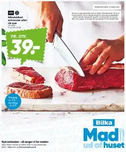 Bilka Håndskåret entrecote eller rib eye tilbud