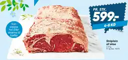 Bilka Striploin af okse tilbud