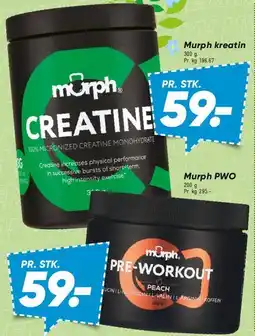Bilka Murph Creatine / Pre-Workout tilbud