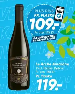 Bilka Le Arche Amarone tilbud