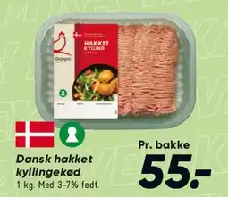Bilka Dansk hakket kyllingekød tilbud