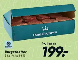 Bilka Burgerbøffer tilbud