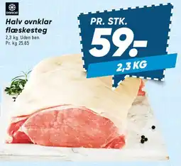 Bilka Halv ovnklar flæskesteg tilbud