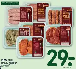 REMA 1000 Dansk grillkød tilbud
