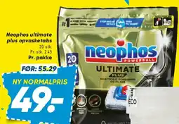 Bilka Neophos Ultimate Plus opvasketabs tilbud