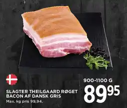 MENY Slagter Theilgaard røget bacon af dansk gris tilbud