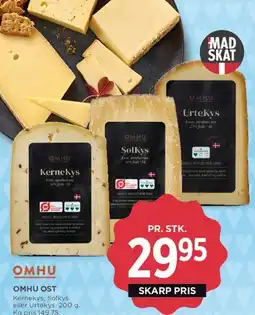 MENY OMHU Ost tilbud