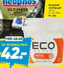 Bilka ECO Style Krystal styling gel tilbud