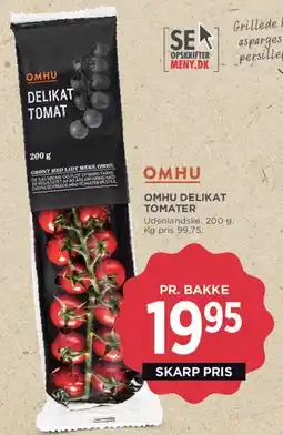 MENY Omhu delikat tomat tilbud