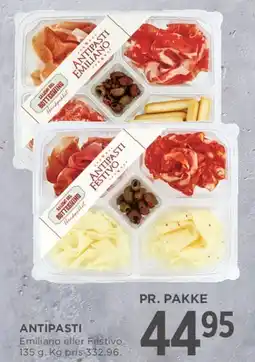 MENY Antipasti tilbud