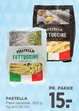 MENY Pastella - pasta tilbud