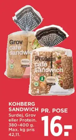 MENY Kohberg Sandwich (pr. pose) tilbud