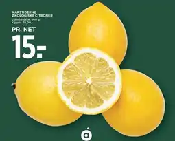 MENY Aarstiderne Økologiske Citroner tilbud