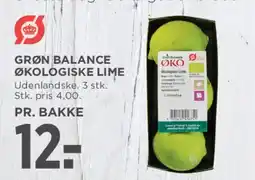 MENY Grøn Balance økologiske lime tilbud