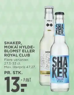 MENY Shaker / Mokai / Royal Club (flaske) tilbud