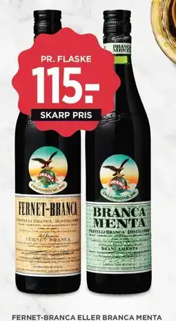 MENY Fernet-Branca eller Branca Menta tilbud