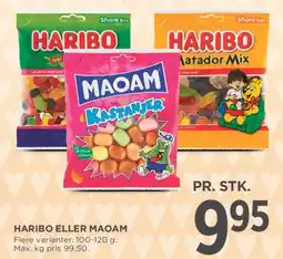 MENY Haribo eller Maoam tilbud