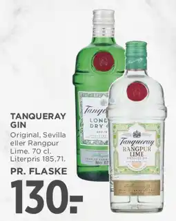 MENY Tanqueray Gin (Original, Sevilla eller Rangpur Lime) tilbud