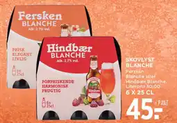 MENY Skovlyst Blanche (Hindbær & Fersken) tilbud