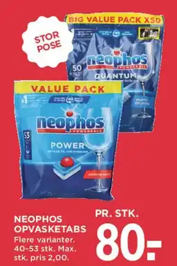 MENY Neophos opvasketabs tilbud