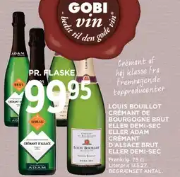 MENY Louis Bouillot / Adam Crémant (Crémant selection) tilbud