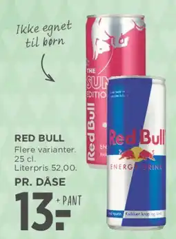 MENY Red Bull (dåse) tilbud