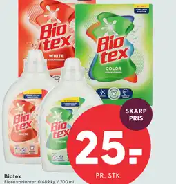 SPAR Biotex tilbud