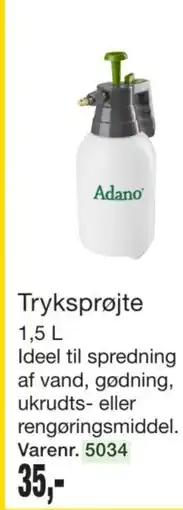 Harald Nyborg Tryksprøjte tilbud