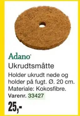 Harald Nyborg Adano Ukrudtsmåtte tilbud