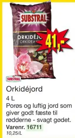 Harald Nyborg Substral orkidéjord tilbud